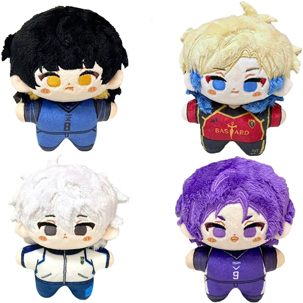 Mini Anime Plush Toys Michel Caesar Mikage Reo Nagi Seishiro Chigiri Hyoma Bachira Meguru Cute Stuffed Starfish body Doll Gifts