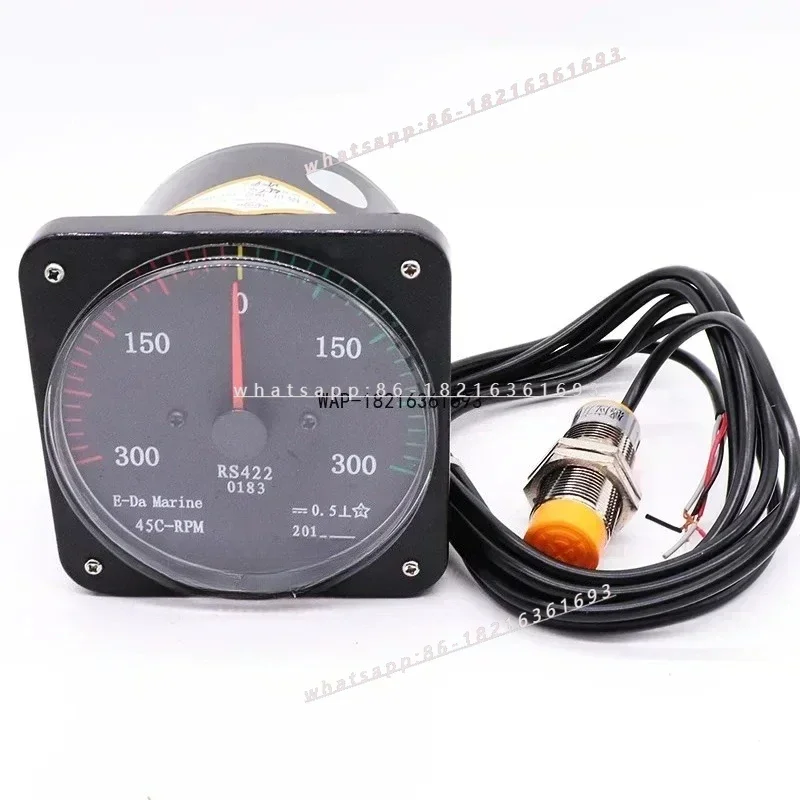 Limited Offer Marine Stern Shaft Tachometer 45C-RPM Probe Sensor