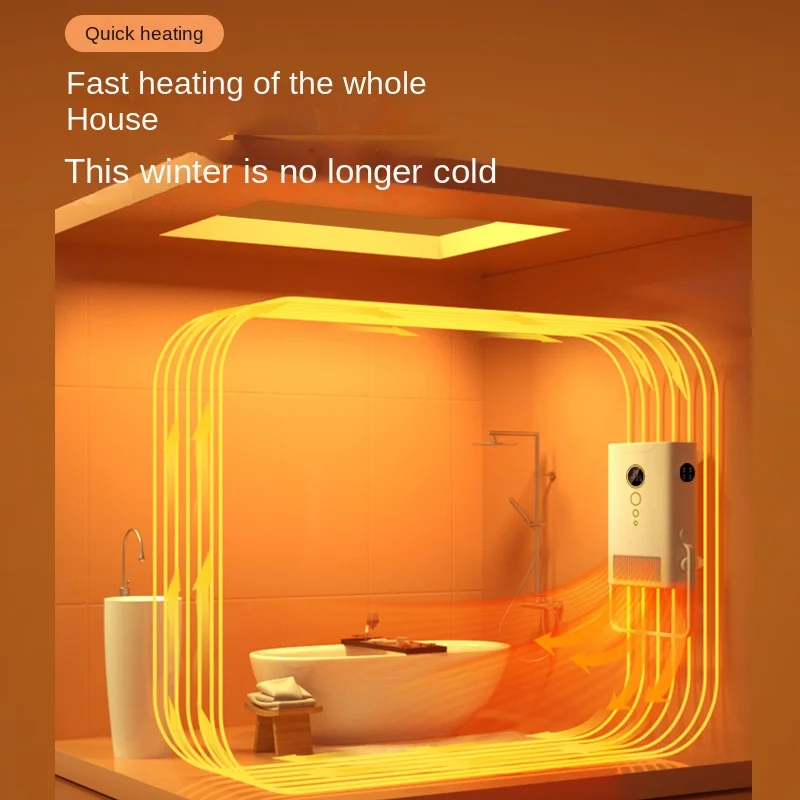 Bathroom heater wall mounted household bathroom electric heater wall mounted heater bedroom  milwaukee  רובוט וקטור בעברית