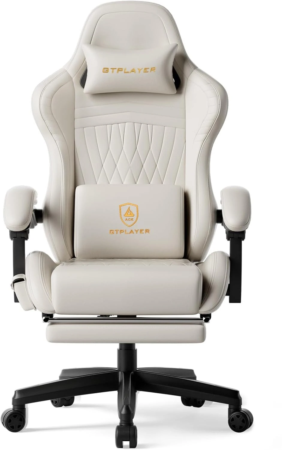 

Gaming Chair with Speakers Ergonomic High Back Reclining PC Gamer Chair with Footrest for Adults