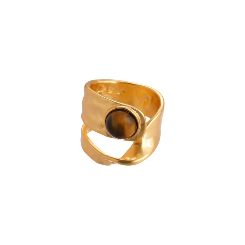 Fashion Jewelry Vintage Temperament Personality Simply Design Open Rings For Women Female Gifts Hot Sale 2025 Trend New