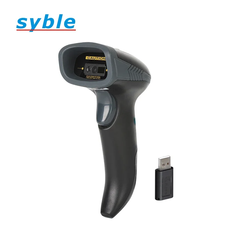 

XB-6221RB 2.4G BT Syble Auto 1D Handheld Barcode Scanner Gun 2d Wireless Qr Reader