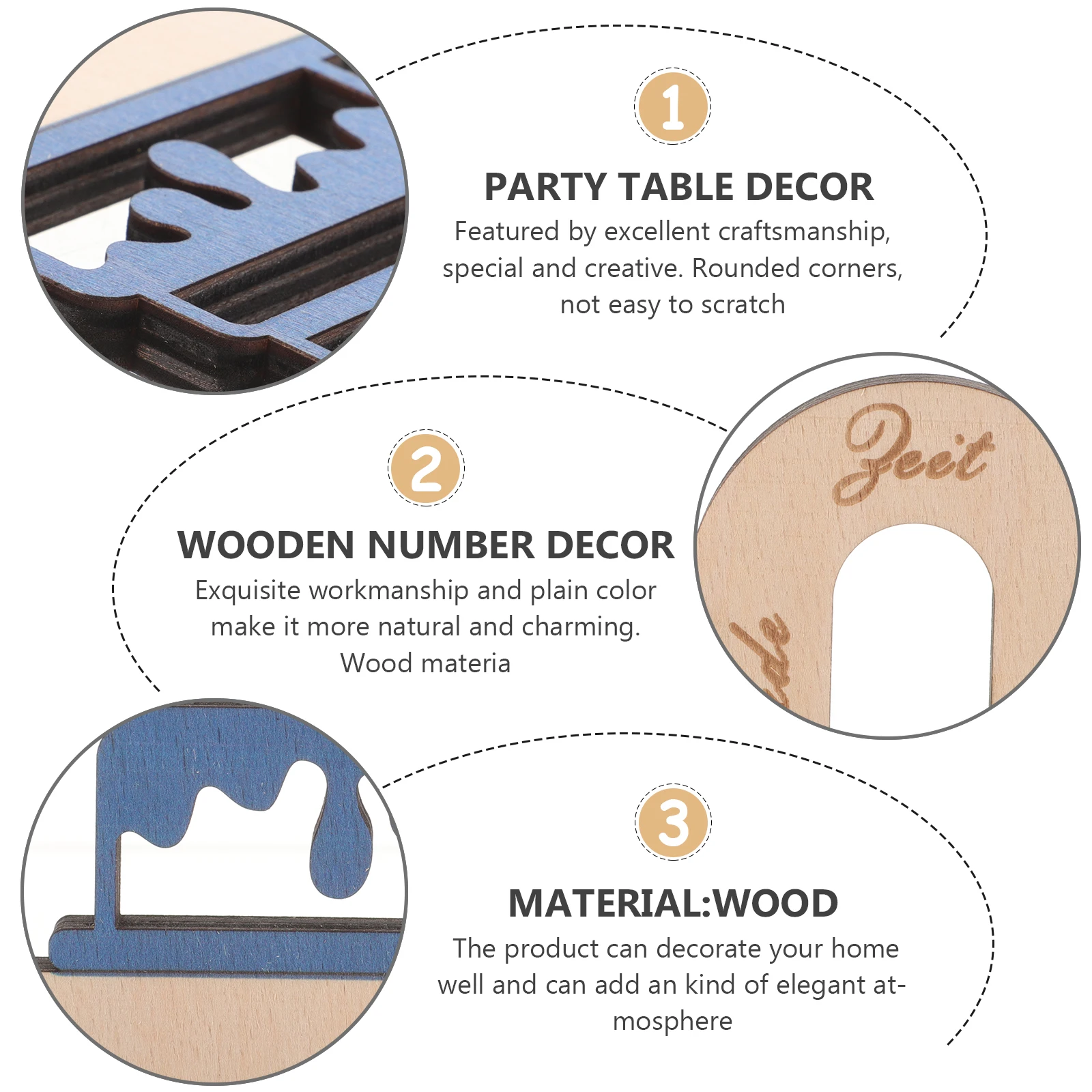 

Wooden Birthday Cake For Party Tabletop Decor Desktop Number Sign Anniversary Guestbook Wood Craft Sign Table Number Centerpiece
