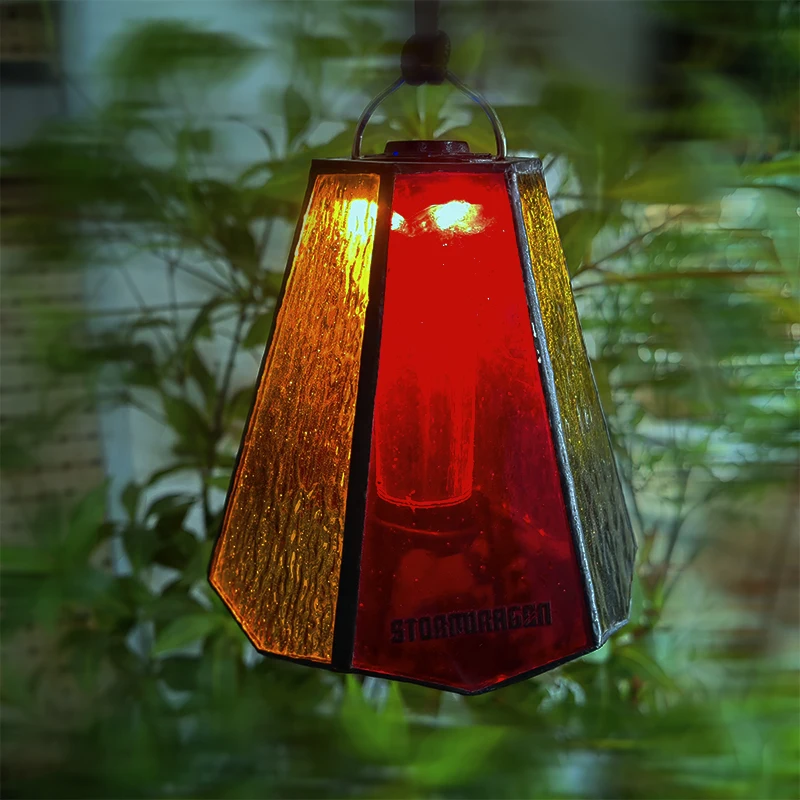 Paralume da campeggio con guscio in vetro, retrò, utilizzato per la luce, alloggiamento della lampada Goalzero