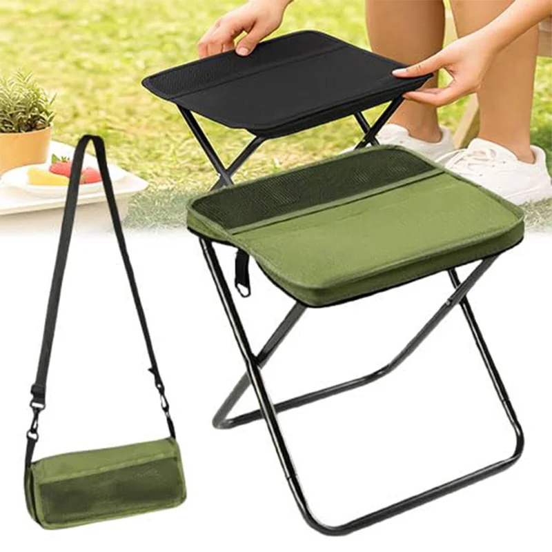Nuevo Taburete Magza, estuche para lápices, silla plegable, taburete para bolso, silla Magza, taburete de poni para exteriores, silla portátil, silla para acampar y pescar