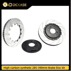 DICASE high carbon two-piece brake disc 370*22 with race brake pad for cupra leon