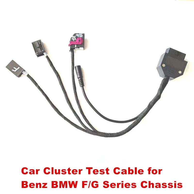 Car Cluster Test Cable for Benz for BMW E Chassis G Chassis F Chassis Instrument Clusters Test Platform Line