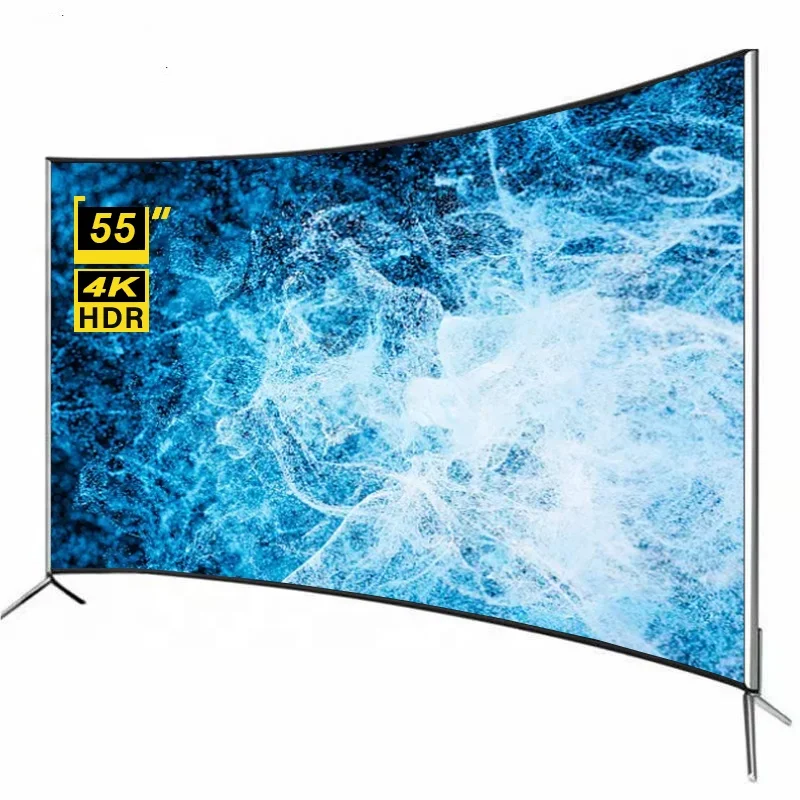 

Advanced Customization STLF ZJW Big Screen Ultra HD LED Television Smart TV 55 Inch Curved Smart TV 4K55 Inch TV