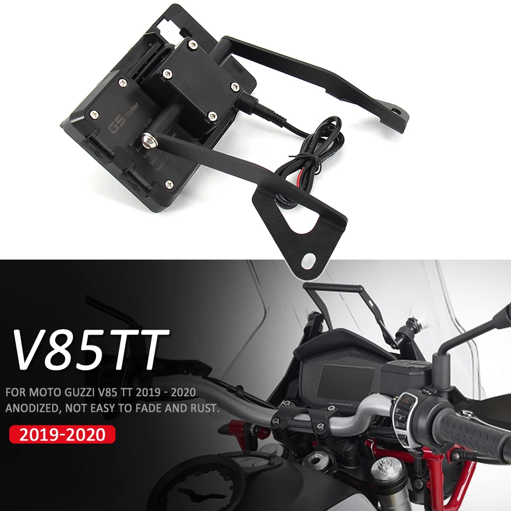 

2019 2020 For MOTO GUZZI V85 TT V85TT V 85 TT NEW Motorcycle Stand Holder Phone GPS Mont Navigation Plate Bracket