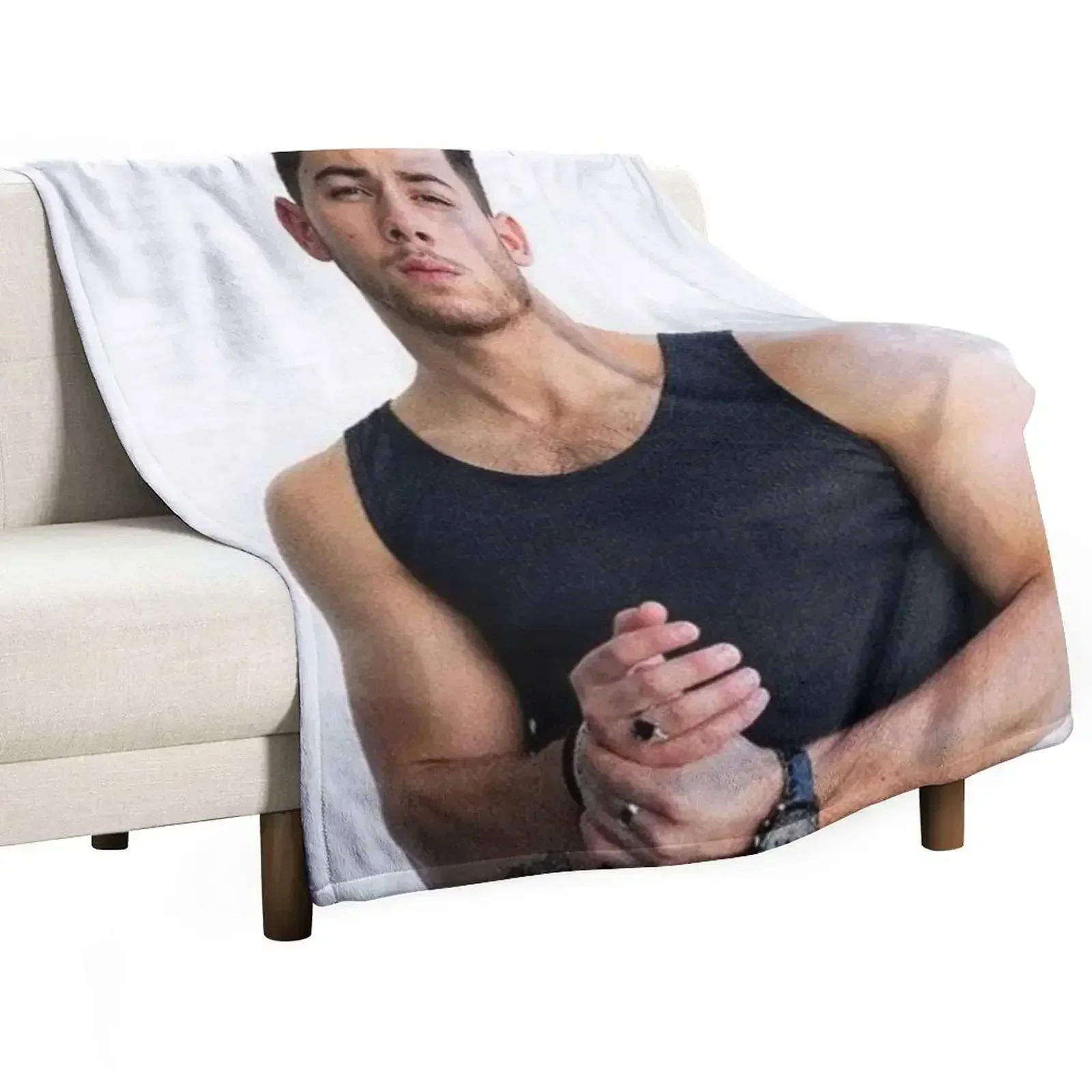 Nick Jonas Throw Blanket Designers Bed Fashionable For Decorative Sofa Luxury Designer Bed covers Summer Blankets