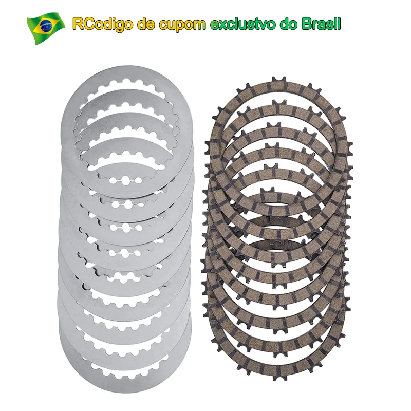 Motorcycle Clutch Friction Plates Steel Plates Kit For 250 350 450 500
