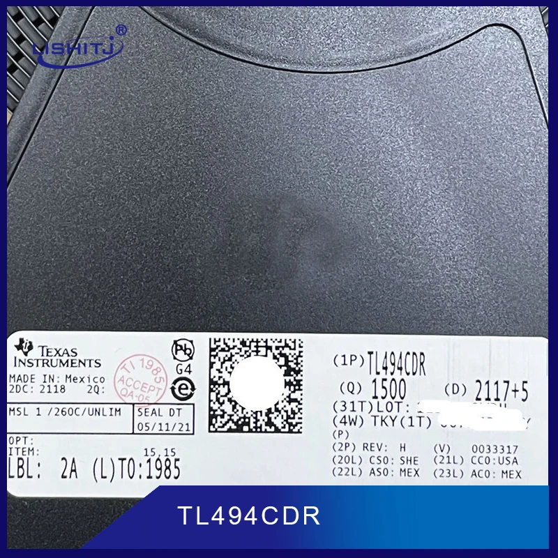 Alimentation à découpage pour contrôleur, TL494CDR SOIC16