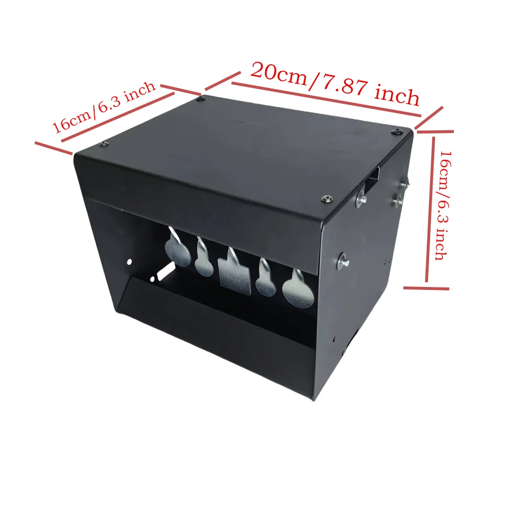 20*16*16 cm Automatic Reset Sensitive Shooting Practice Five-Piece Target Box