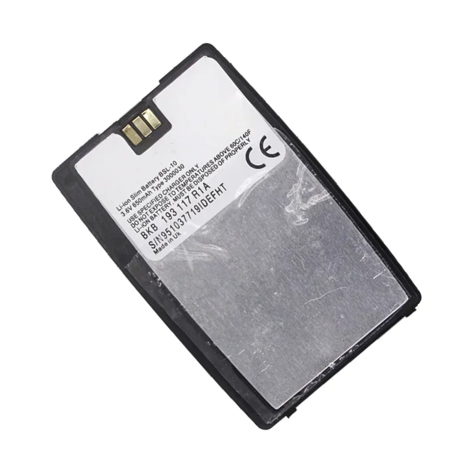 Battery BSL-10 for Sony Ericsson T28 T28S T28SC T29 T39 T520 T320 R520 R320 BUS-11, 650mAh Portable Batteries for Cell Phones