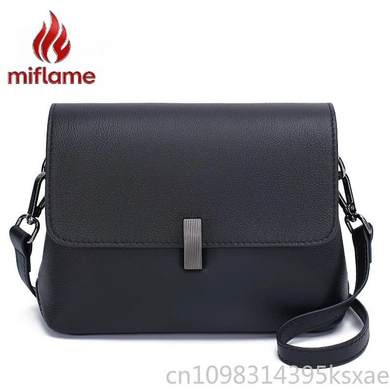 

Genuine Leather Crossbody Bag for Women Soft Portable Minimalist Vintage Everyday Casual Shoulder Bag Top Layer Leather
