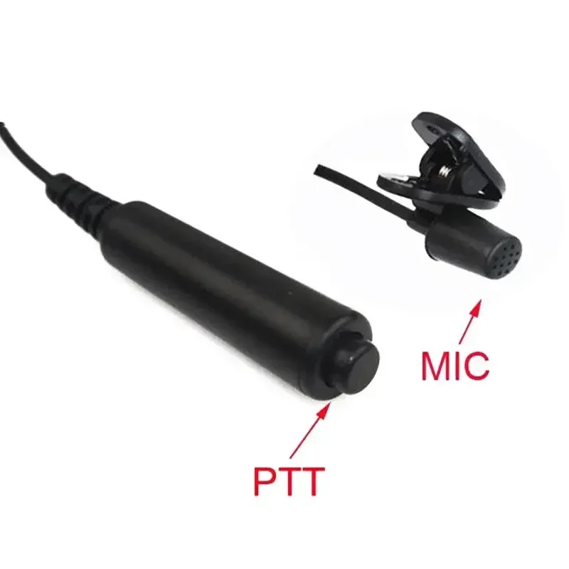 3 Wire Pro Covert Acoustic Air Tube PTT Mic Microphone Earpiece Headset For Motorola Radio 2pin CLS1110 CLS1410 CLS1413 CLS1450