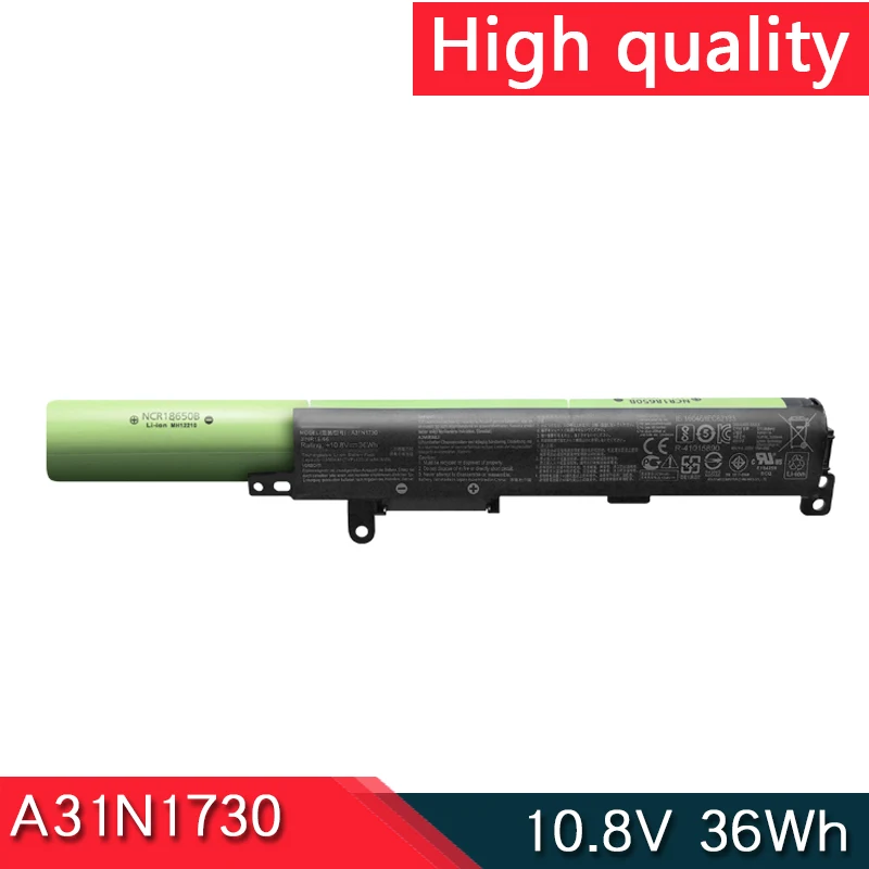 A31N1730 Аккумулятор 10,8 В 36 Втч для ASUS VivoBook 15 A560UD F560UD AX8203T BQ237T F560 K560UD R562UD X560UD 3INR19/66 0B110- 00550100 A31N1730 Аккумулятор 10,8 В 36 Втч для ASUS VivoBook 15 A560UD F560UD AX8203T BQ237T F560 K560UD R562UD X560UD 3INR19/66 0B110- 00550100