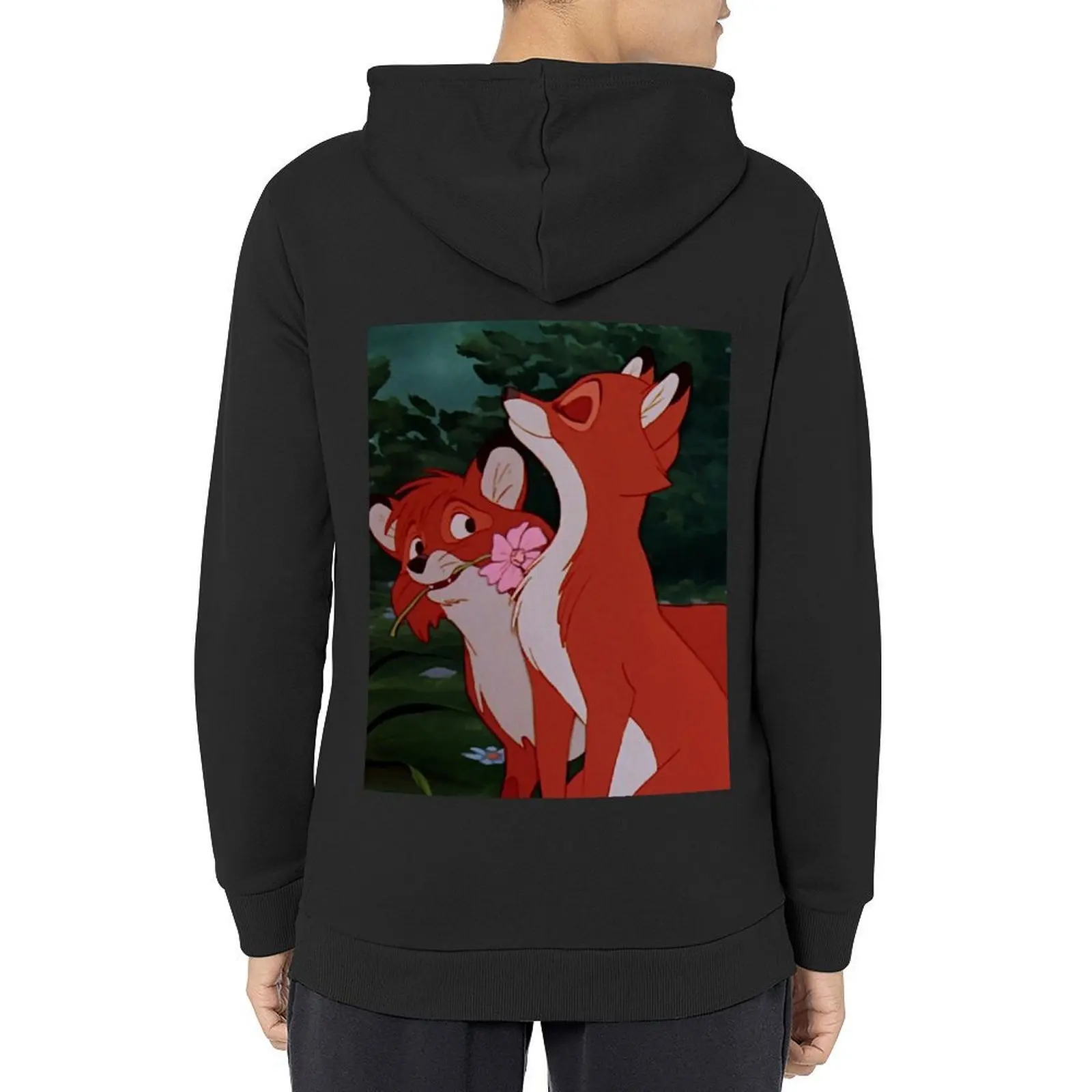 

Death and vixey Hoodie japanese style korean autumn clothes men's winter sweater korean style clothes autumn hoodie