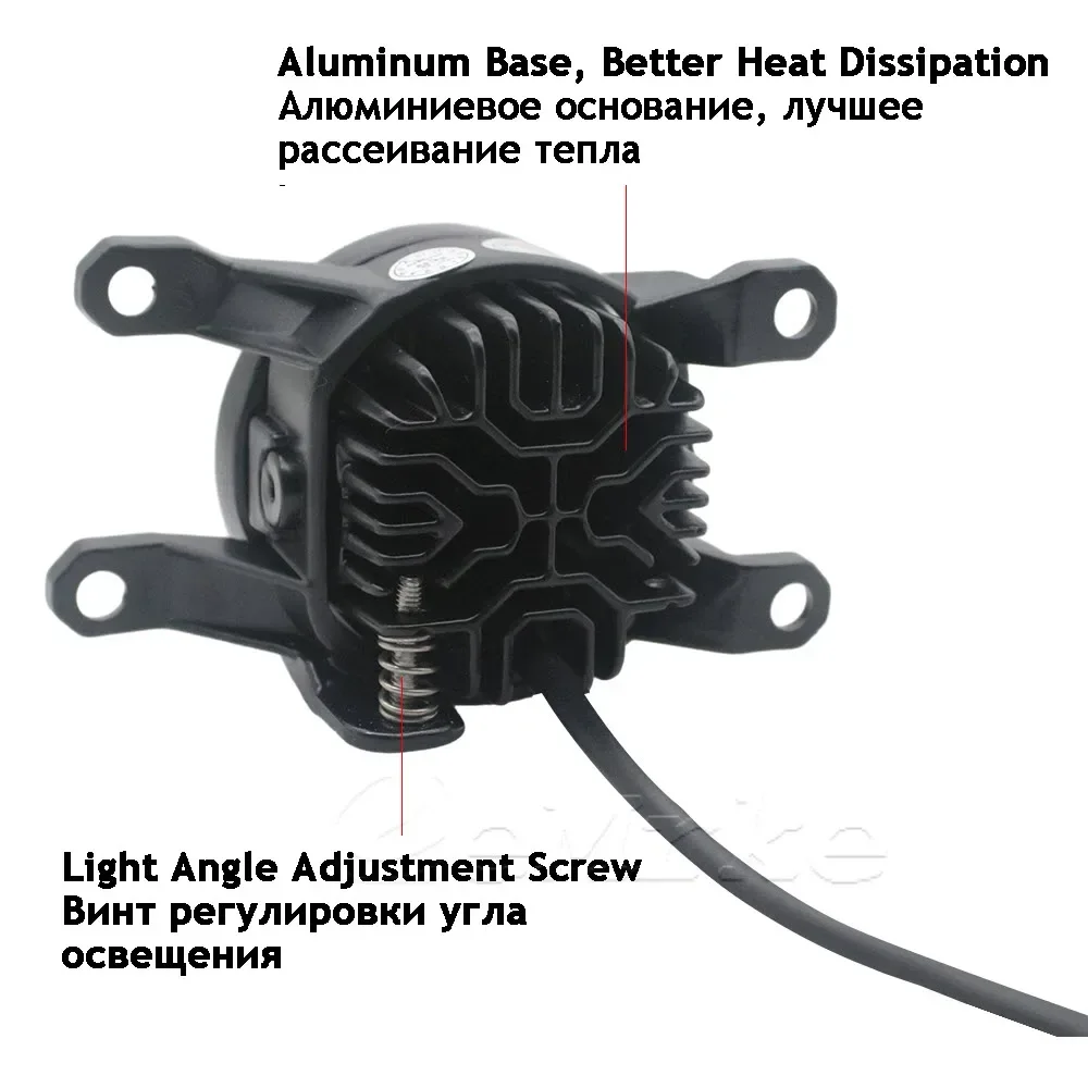 30W Fog Lights for Toyota Land Cruiser 70 Series LC70 J76 J79 23 2024 2025 (Except for Old Version) White or Yellow DRL Replace detail image 4