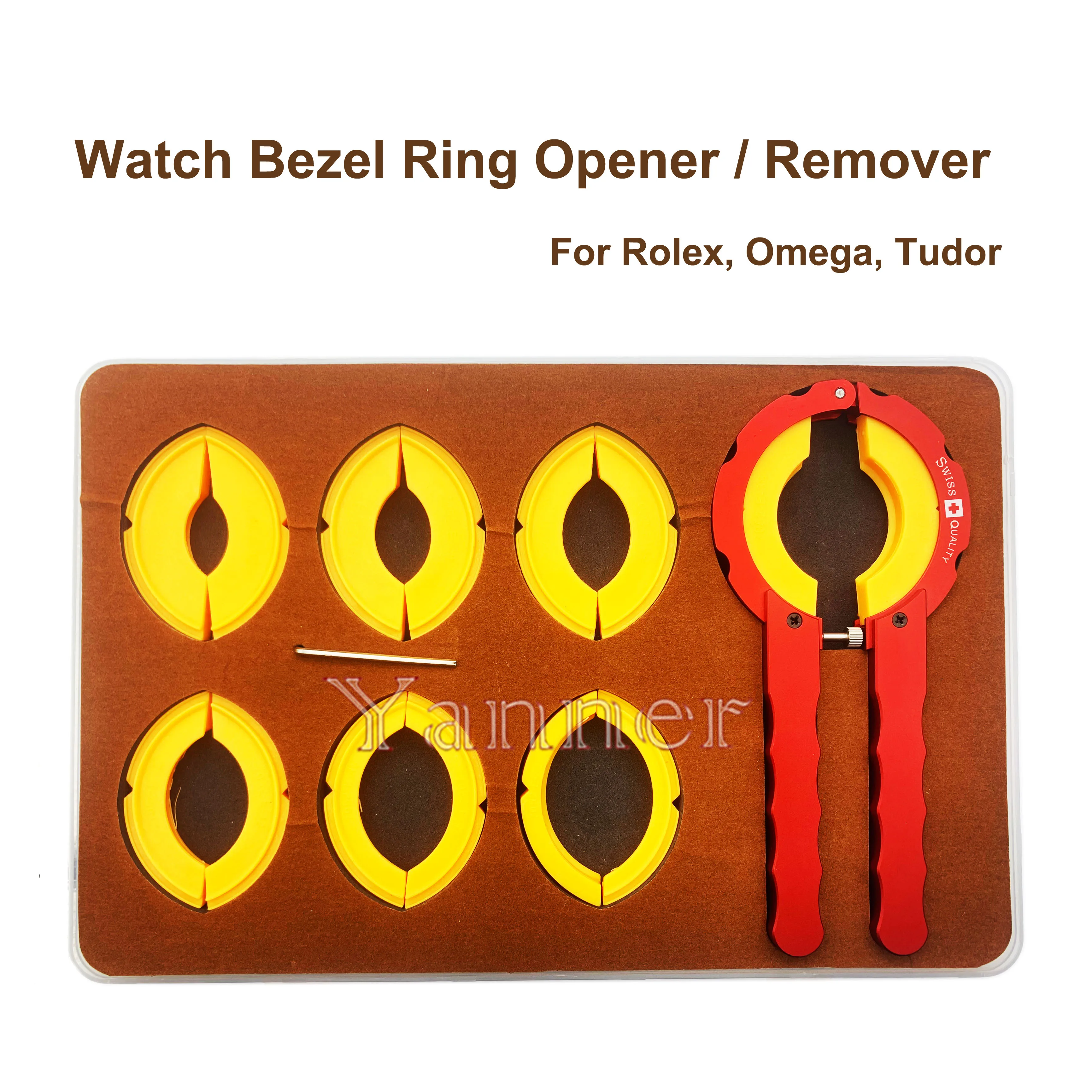 Professional Watch Bezel Remover Alloy Watch Bezel Ring Opener Tool for Watchmakers Reapir Tool Kits