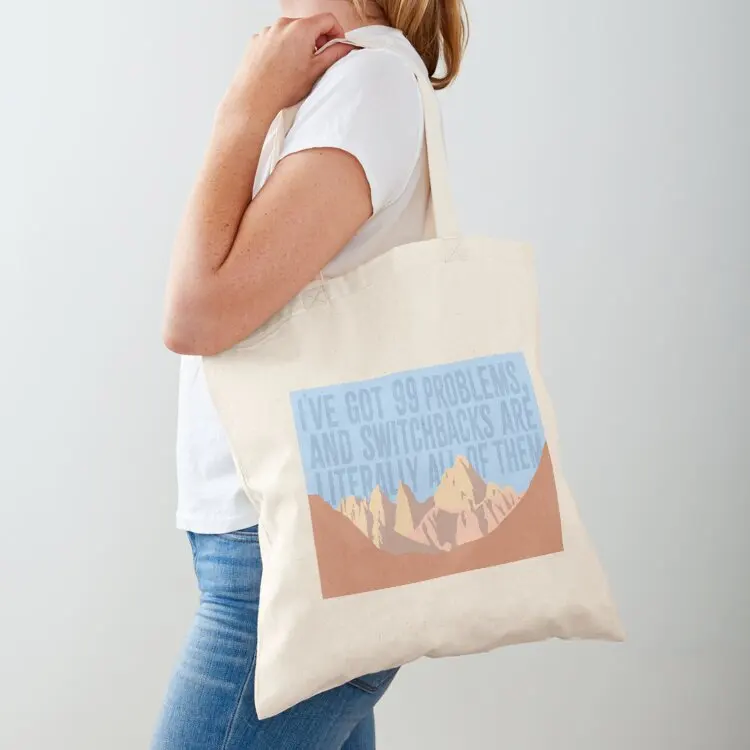 

Mt. Whitney Switchbacks Tote Bag women bag canvas tote bag for beach personalized tote