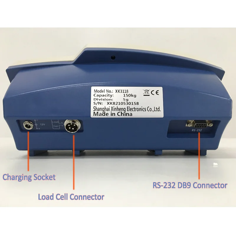 60kg/1g 100kg/2g 400x500mm Industrial Precision  Platform Scale 300kg Big Digit Load Indicator