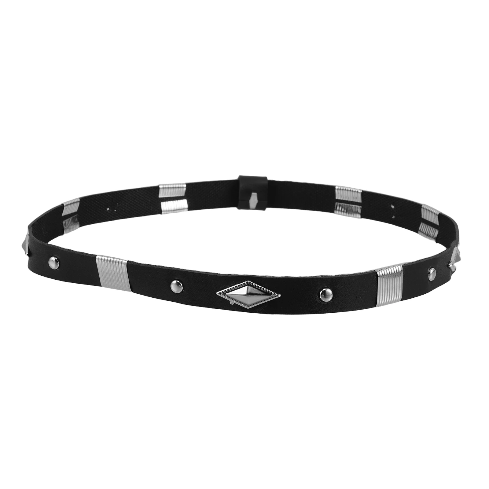 

Cowboy Hat Ribbon Cowgirl Bands Western Accessories Adjustable Metal Handmade Fake Leather Decorative Accessory New 2026