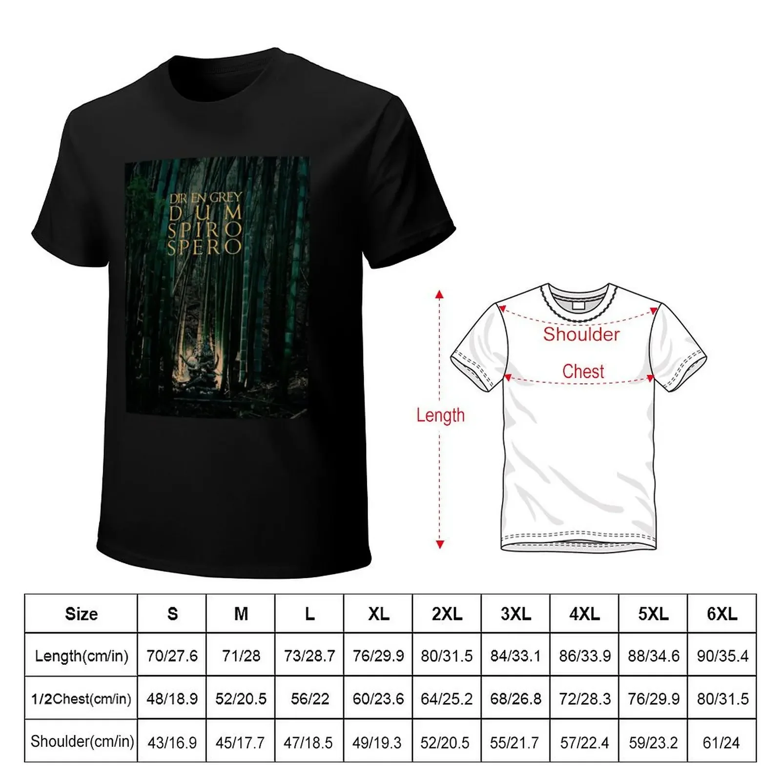 DIR EN GREY XlX Perfect Gift Classic T-shirt summer clothes plain t shirts for men cotton