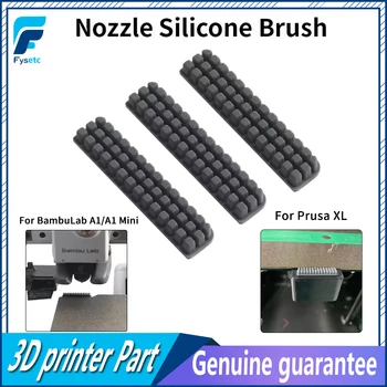 깍지 브러시, Bambu Lab A1/A1 Mini Prusa XL 와이퍼 실리콘 브러시, 핫베드 장착 스크러버 청소 도구, 3D 프린터 액세서리 Best5 깍지 브러시, Bambu Lab A1/A1 Mini Prusa XL 와이퍼 실리콘 브러시, 핫베드 장착 스크러버 청소 도구, 3D 프린터 액세서리 Best5
