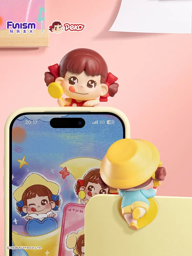 In Stock Funism PEKO Dreamland Adventure Mini Figure Blind Box Cute Dessert Fairy Pendant Collectible Gift for Fans