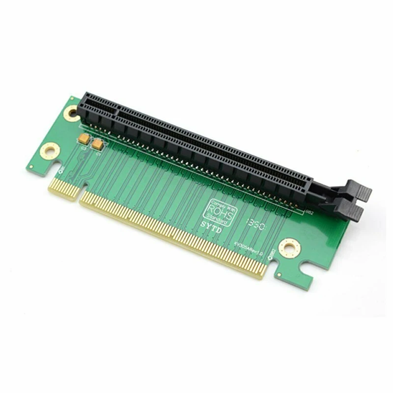 PCI-E PCI Express 16X 90-градусный адаптер Райзер-карта для компьютера 2U