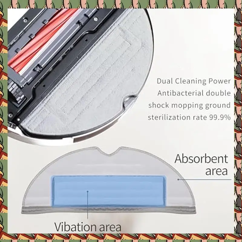 

12 Dust Bag &12 Mop Cloth For Roborock S7/S7+/S7 Maxv/S7 Maxv Plus/S7 Maxv Ultra/S7 Pro Ultra/S8/S8+ Series Robot Vacuum Parts