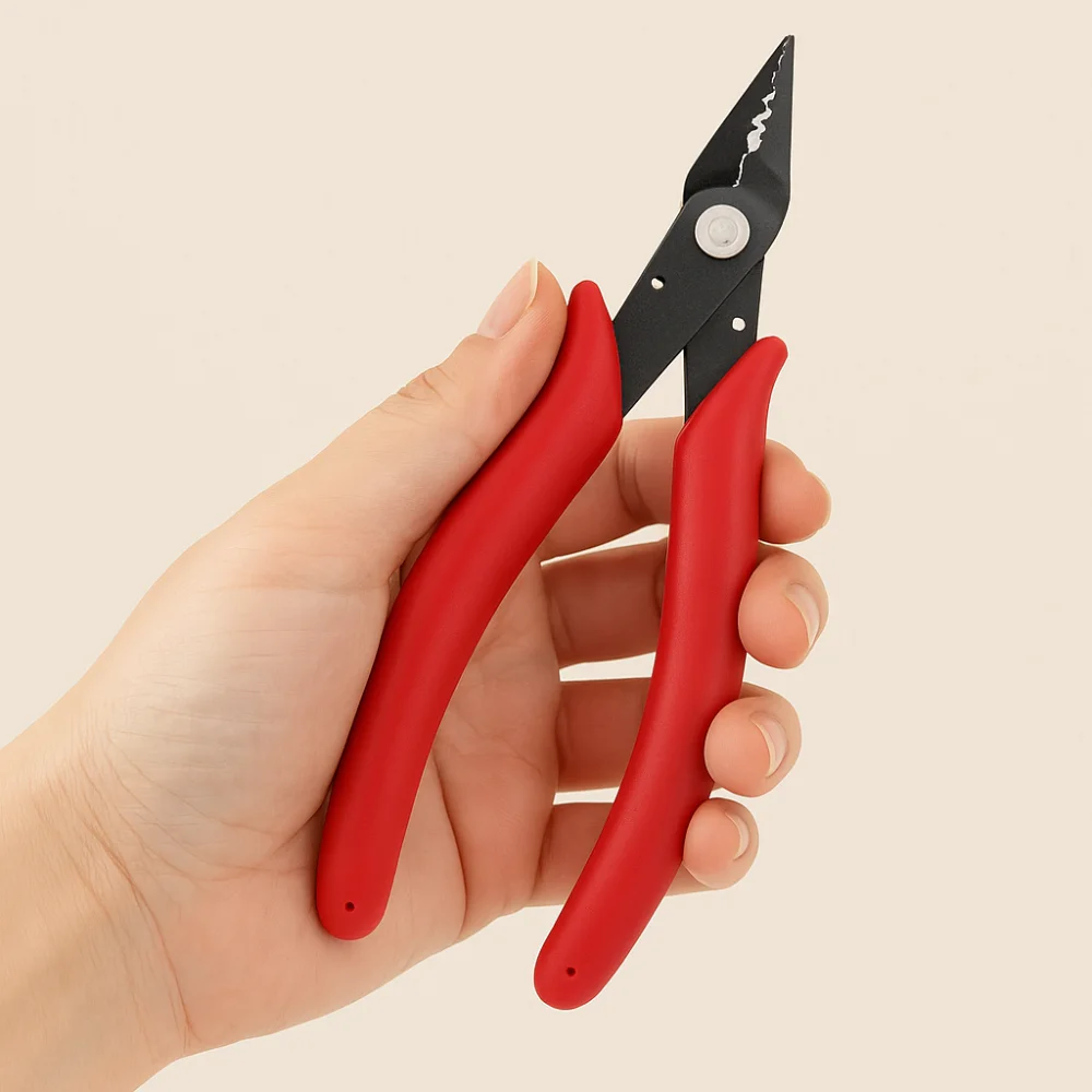 

Carbon Steel Carbon Steel Jewelry Pliers Crimp Beads Double Rings Jewelry Making Pliers High-carbon Steel Split Rings