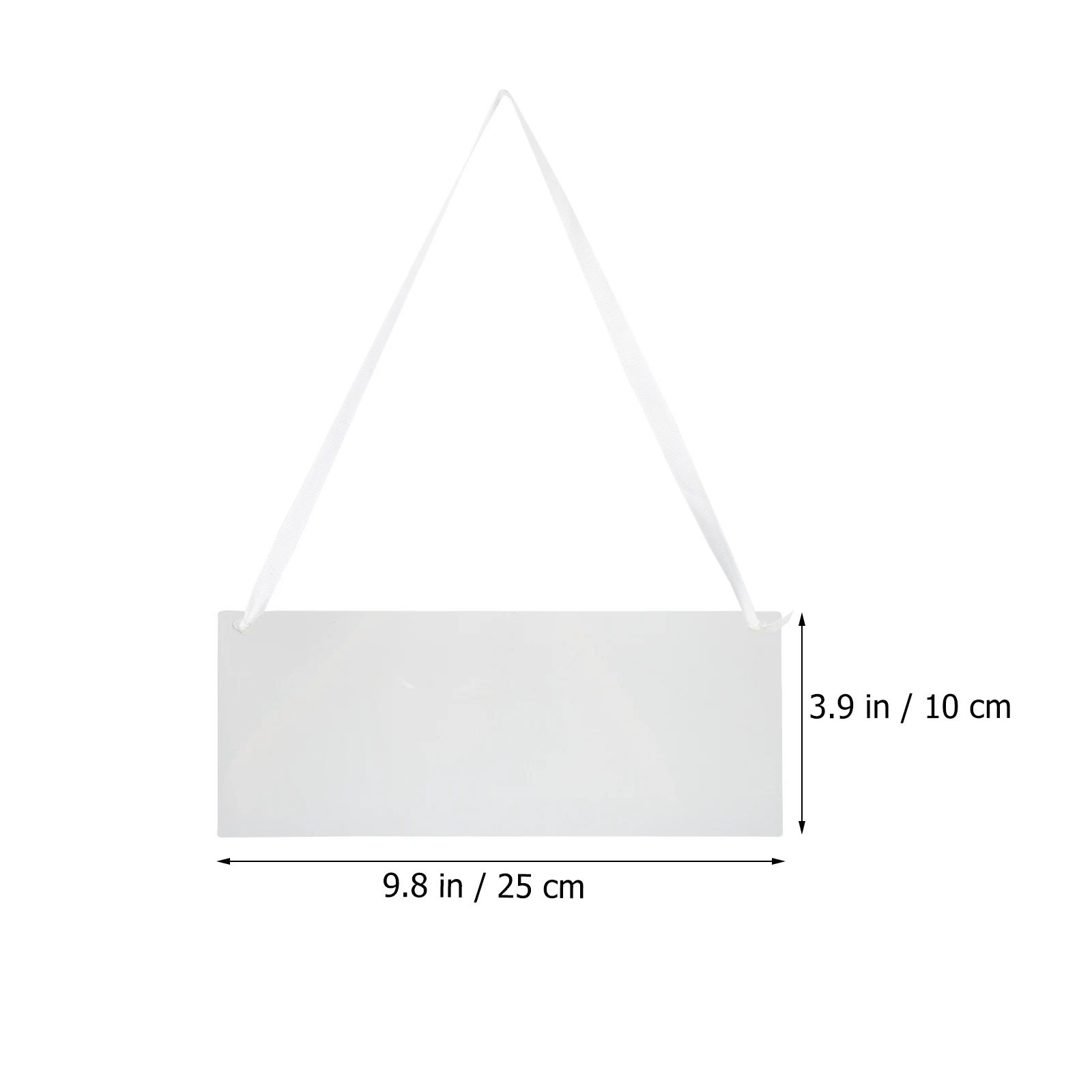 

6pcs Chairs Sign Blank Acrylic Reserved Seats Signs for Wedding Ceremony Hanging Simple Design Durability Premium Material