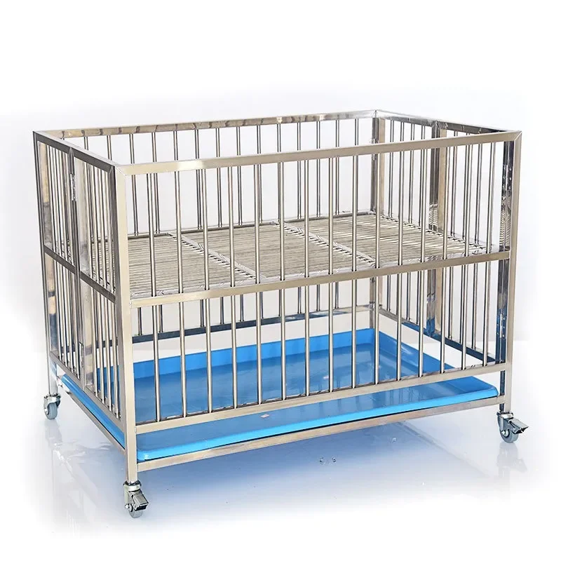 Medium and large puppy cage display cage running bed pet store teddy