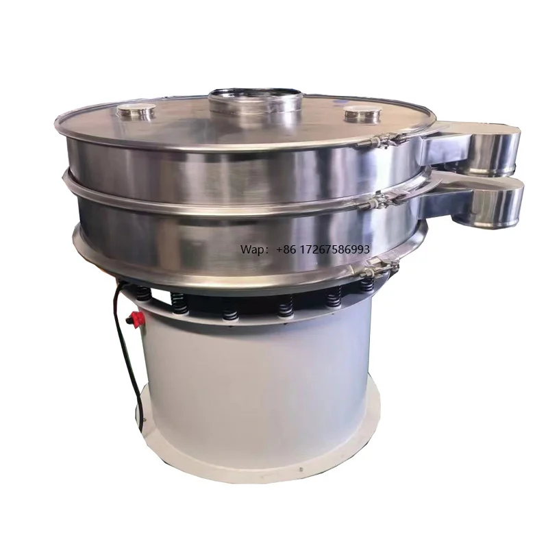 Size Grading Machine for Coffee Beans Rotary Vibrating Grain Sieve with Core Motor and Pump Components