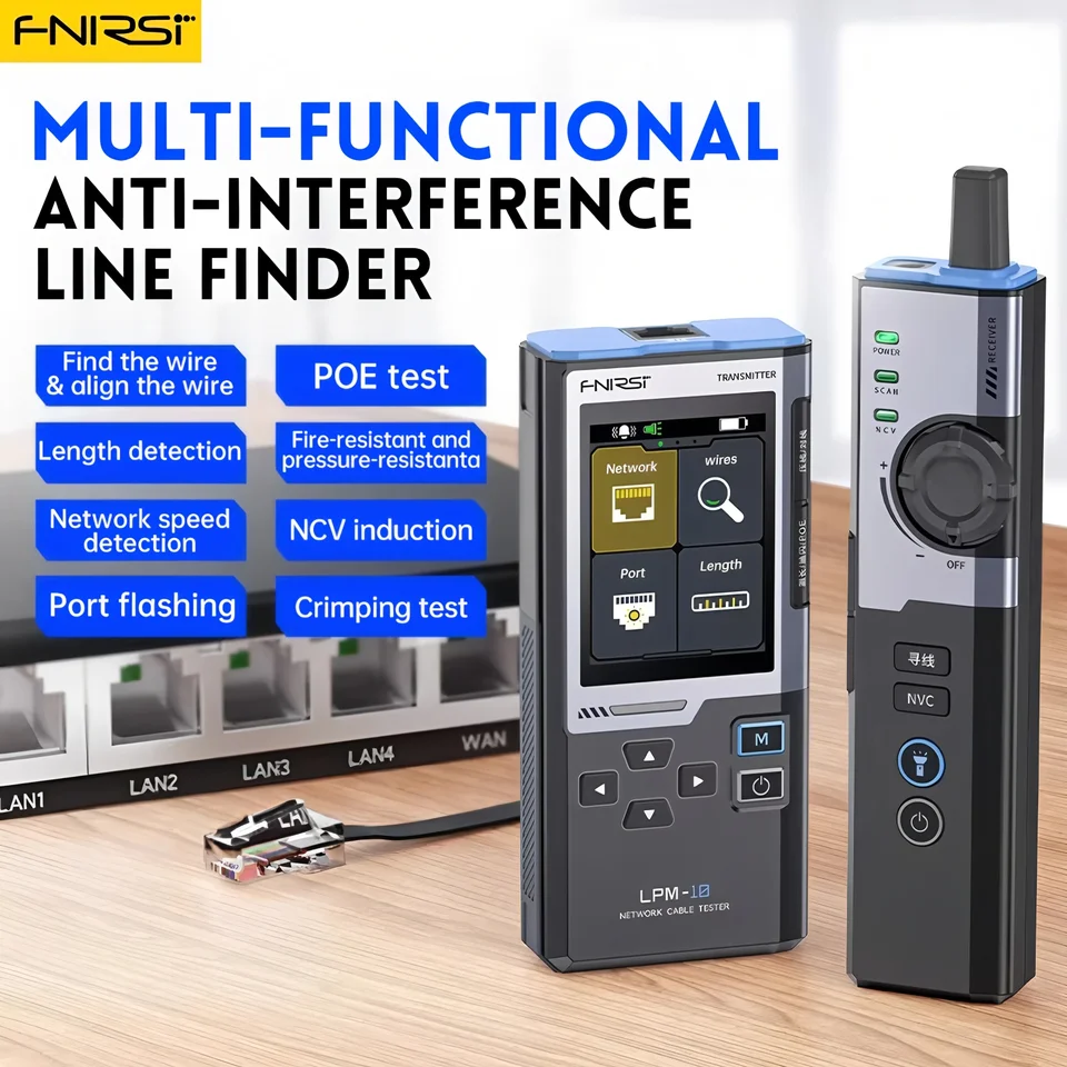 FNIRSI LPM-10A Multifunctional Line Finder Network Cable