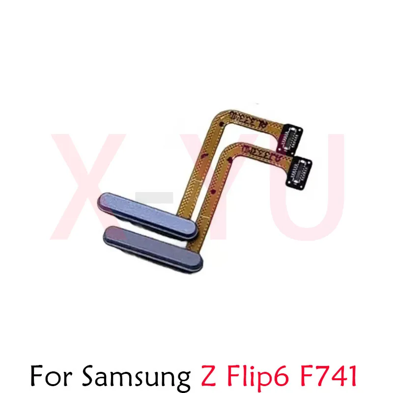 

Для Samsung Z Flip 6 Flip6 F741 Главная Кнопка Датчик отпечатков пальцев возврат питания гибкий кабель