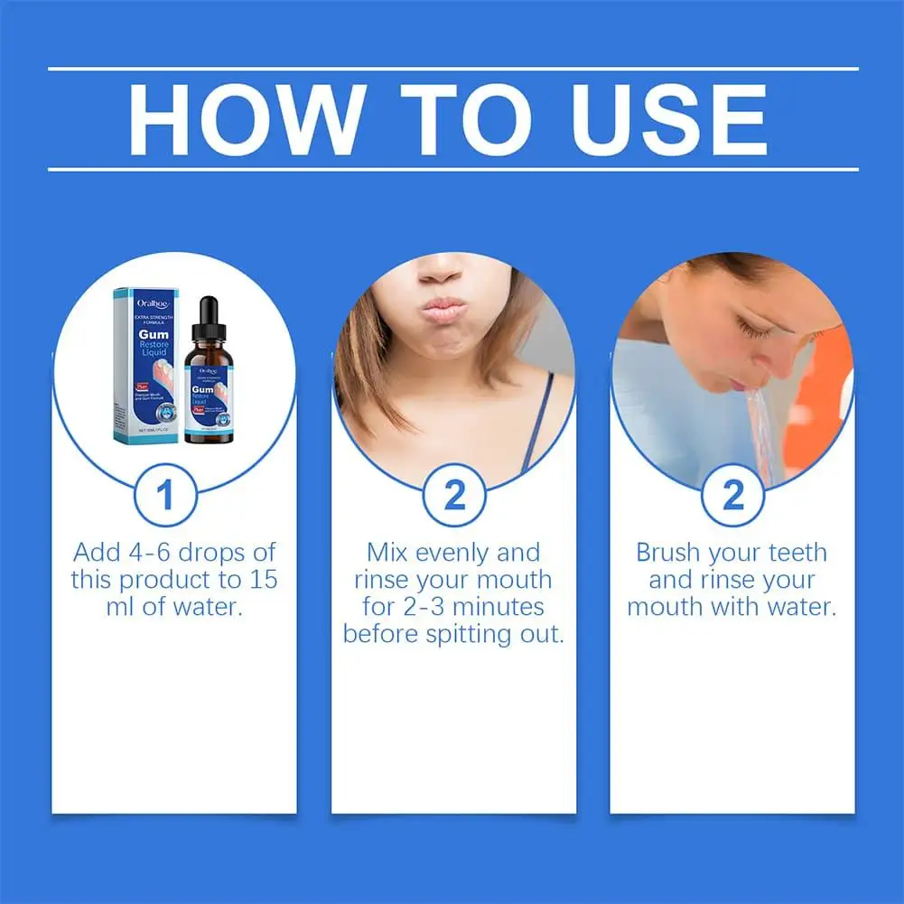 Rapid Damaged Dental Enamel Serum For Relieve Tooth Allergy Sensitivity Relief Dental Caries Teeth Surface Cavity Restoration
