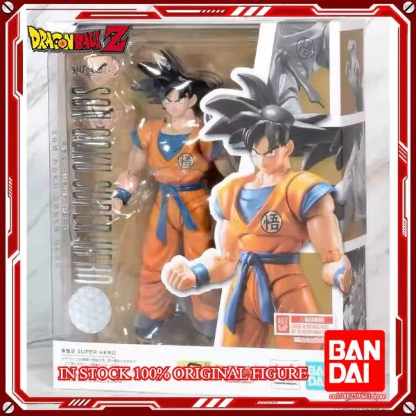 Original Bandai Dragon Ball Z S.H.Figuarts Super Saiyan God Blue Son Gokou SHF Son Goku Blue  Action Figure Model Toys