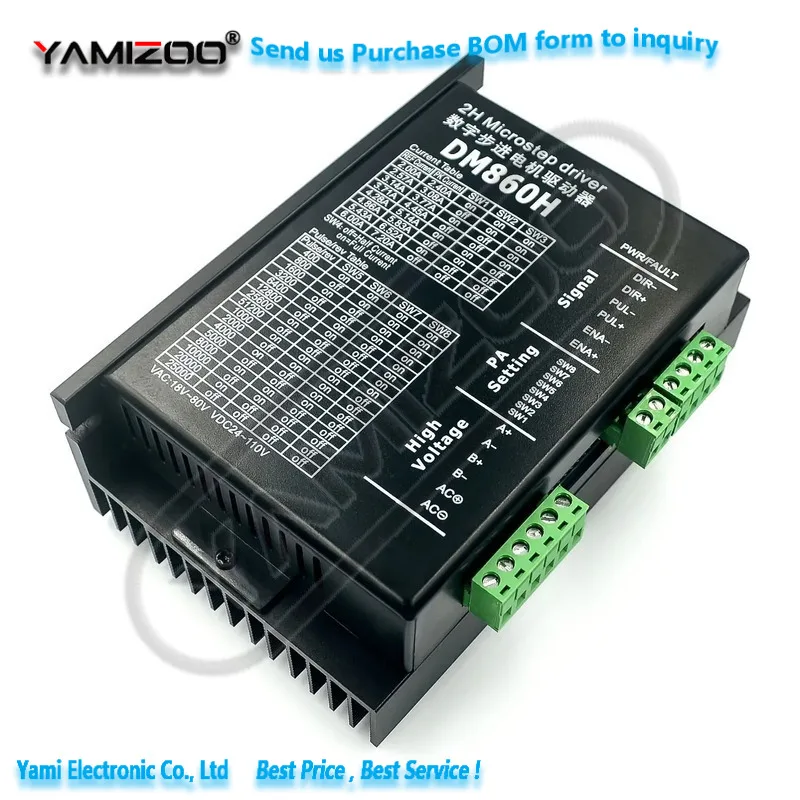 Treiber Intro ller dm860 dm860h bürstenlose Mikros chritt Gleichstroms chale für 57 86 Schrittmotor nema23 nema34 – Detail 1
