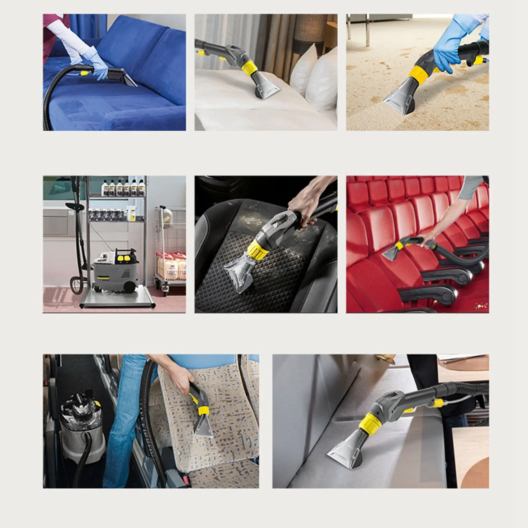 4 шт. сменных насадок для пылесосов Karcher Puzzi серий 10/1 10/2 8/1 аксессуары уборки дома A62X