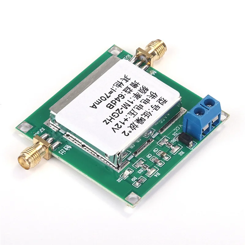 APPLIA-RF وحدة مكبر للصوت ذات النطاق العريض 1 ميجا هرتز-2000 ميجا هرتز منخفضة الضوضاء LNA 64Db مكاسب عالية 2Db الضوضاء