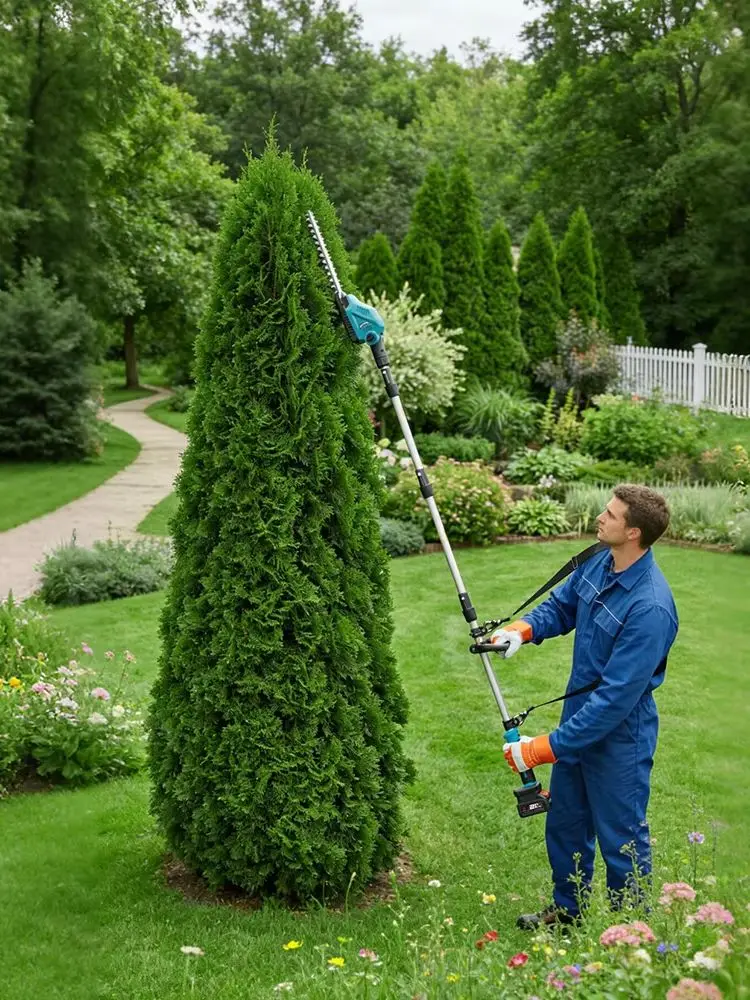 ONEVAN 2000W Elektrischer Hochleistungs-Heckenschneider Kabellose Grasschere Gartenschere Elektrowerkzeug für Makita 18V Akku