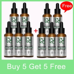 PURC Rosemary Oil Hair Treatment Ginger Hair Care Products for Men Women Smoothing Anti-Frizz Hair Care