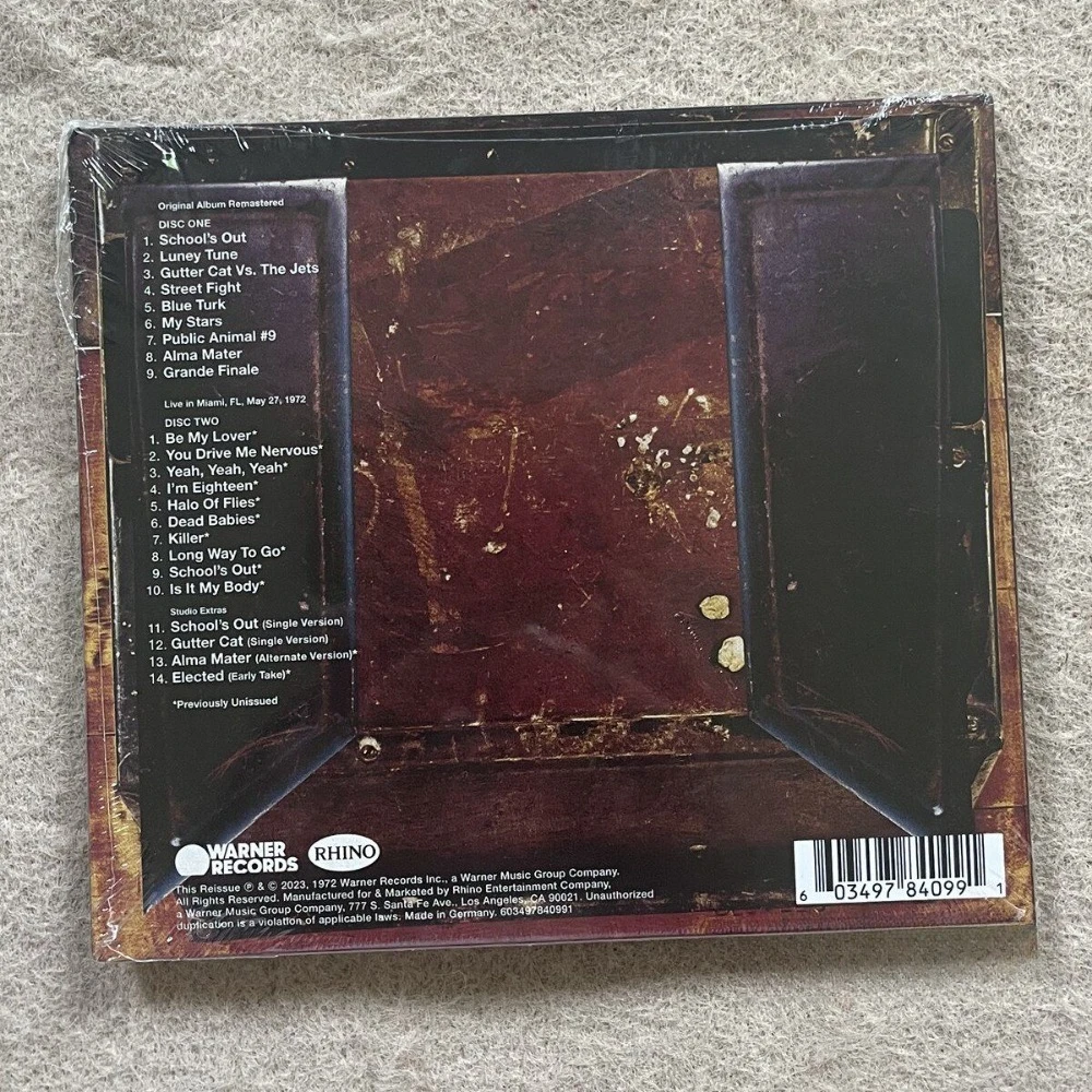 Alice Cooper School's Out Expa - Live Rock avis et prix