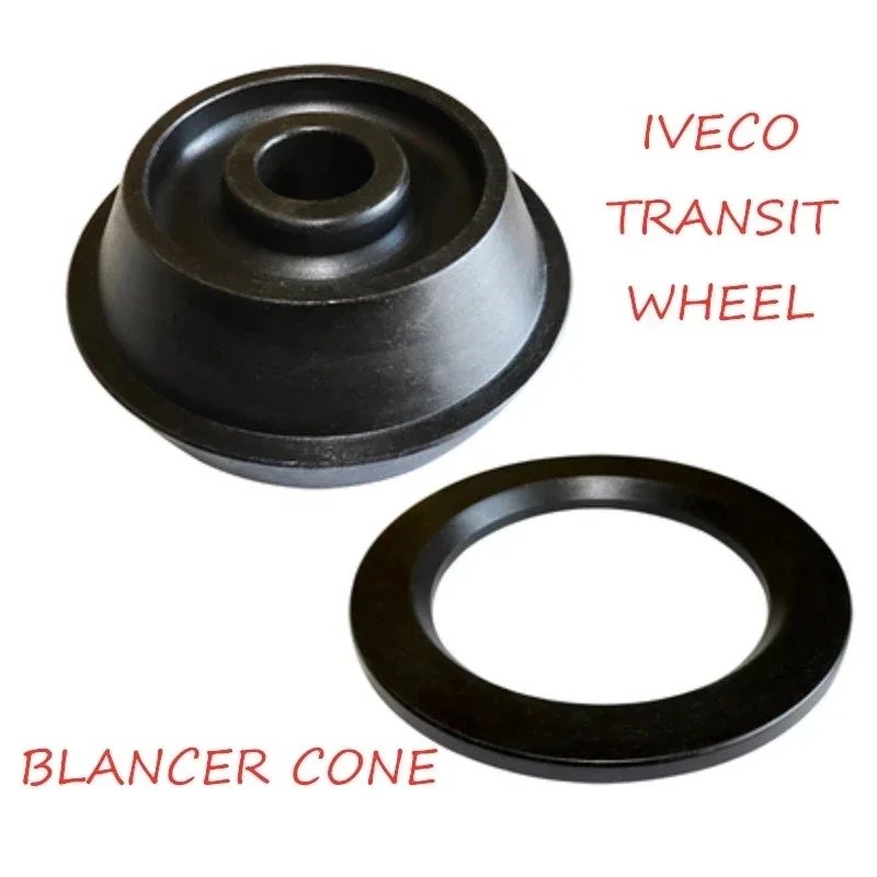 Hot Sale Wheel Cone Steel Adaptor for IVECO or TRANSIT Two Way Balance Machine Fixture Spare Parts Tyre Repair Tool