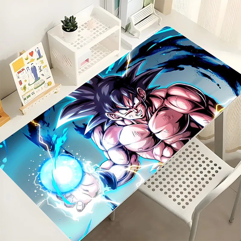 Muismat PC-accessoires Toetsenbordpad Antislip Anime Muismat Bureaumat Grote Dragon Ball Gaming Matten Rubberen verlengde pad