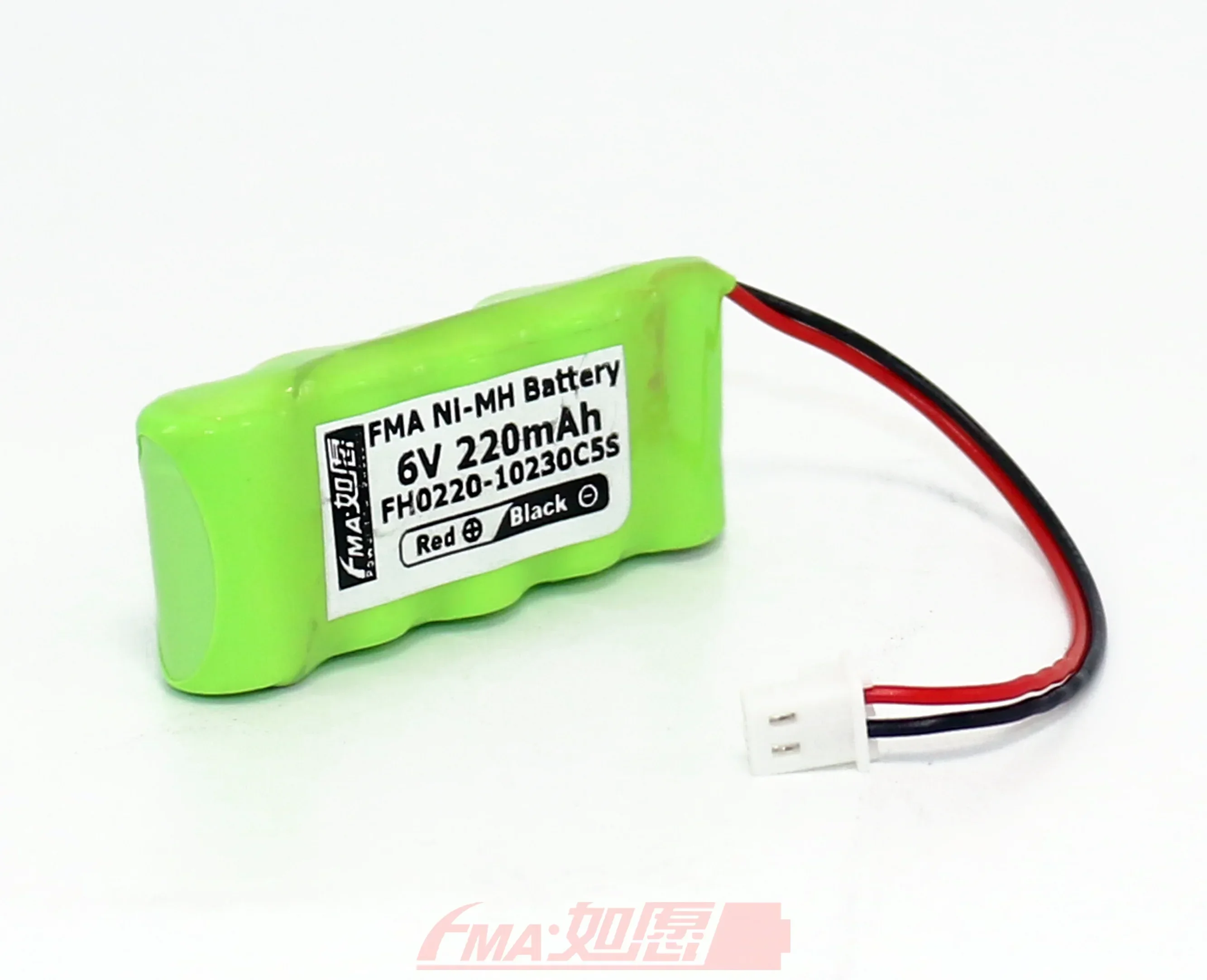 Akumulator Ni-MH 6V 220mAh do czajnika wodnego Bugatti 1/2AAA5SB Rozmiar: 10x51x23mm ze złączem/5264