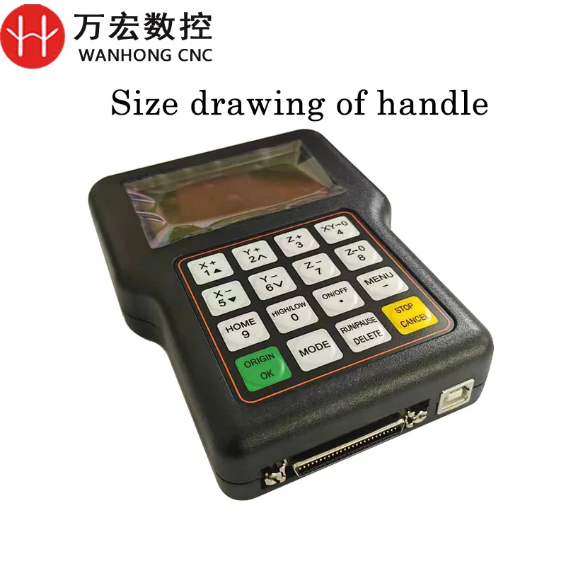Контроллер ЧПУ RichAuto DSP, ручка A11E A11, контроллер движения, пульт дистанционного управления для 3-осевого гравировального станка